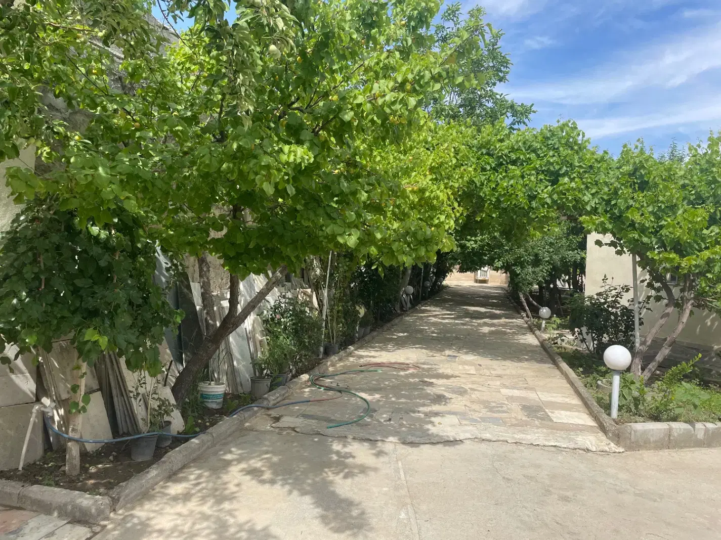 فروش باغچه در خوشنام  . تهاتر با اپارتمان در کرج