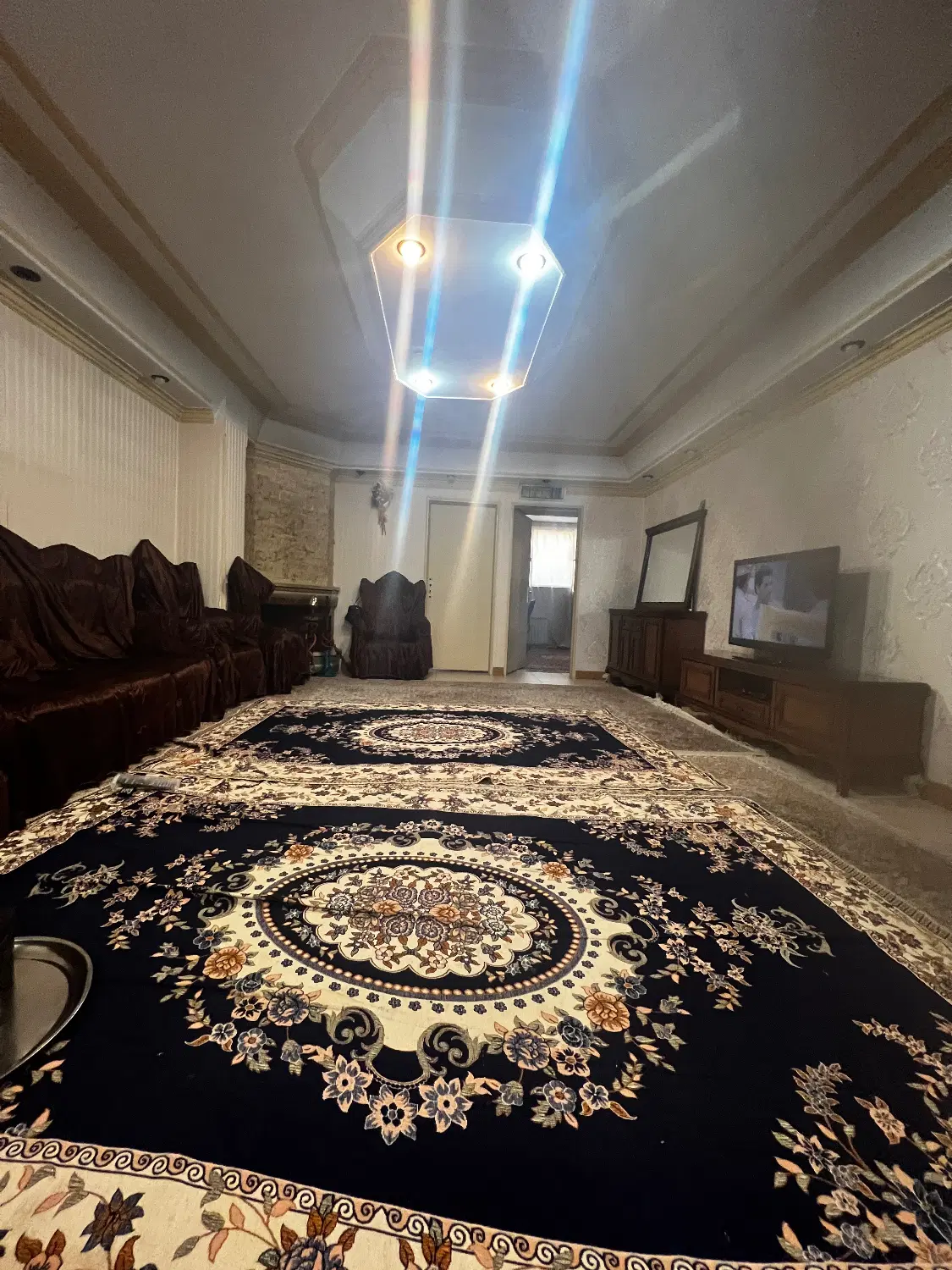طبقه اول نما سنگ پارکینگ انباری