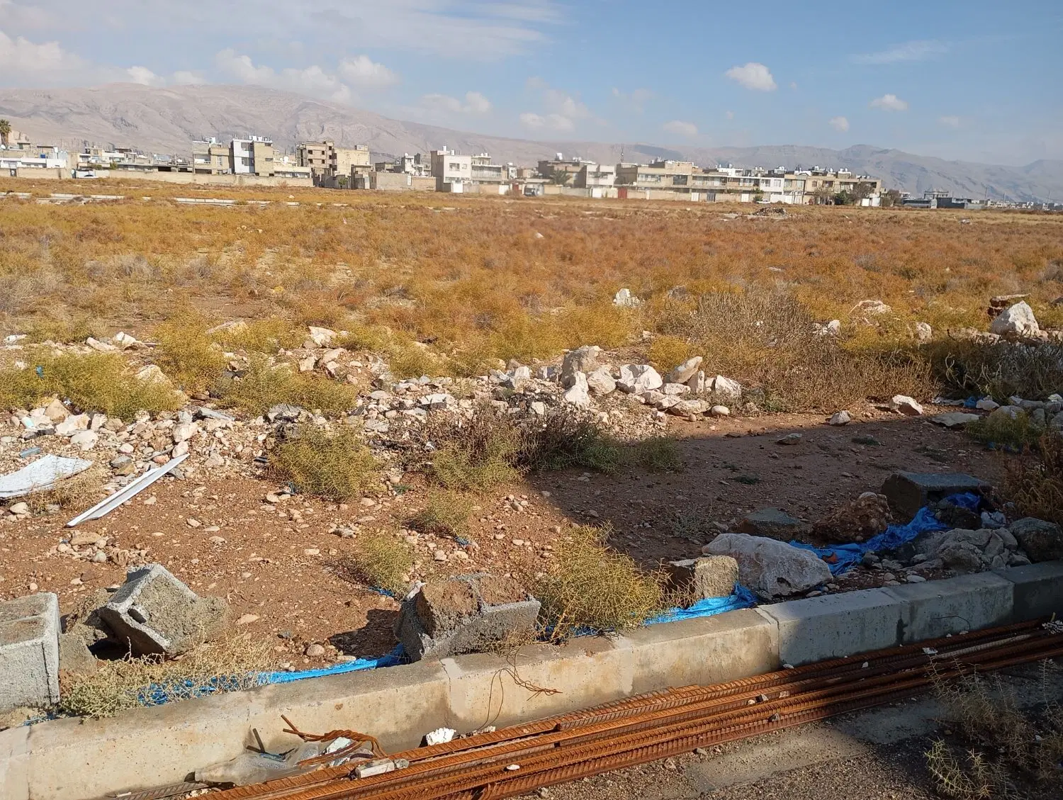 زمین قلعه نو شهرک مدرسی با مجوز اسکلت بنایی