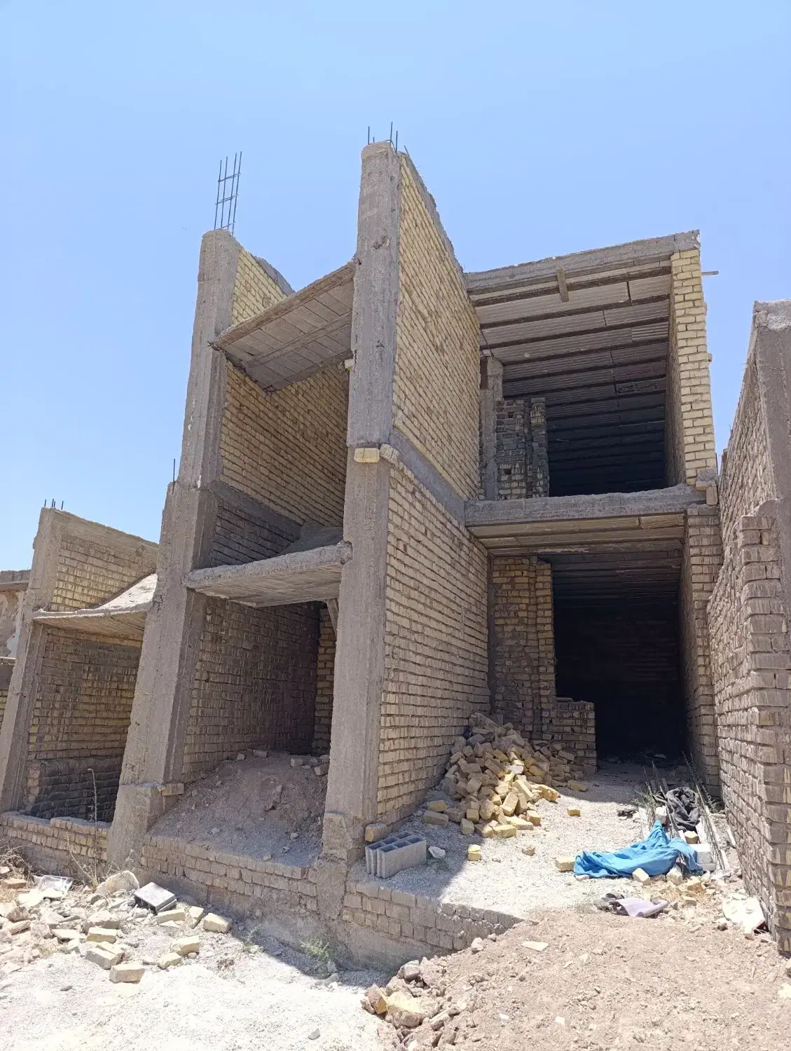 فروش اسکلت دو طبقه ۹۰ متری