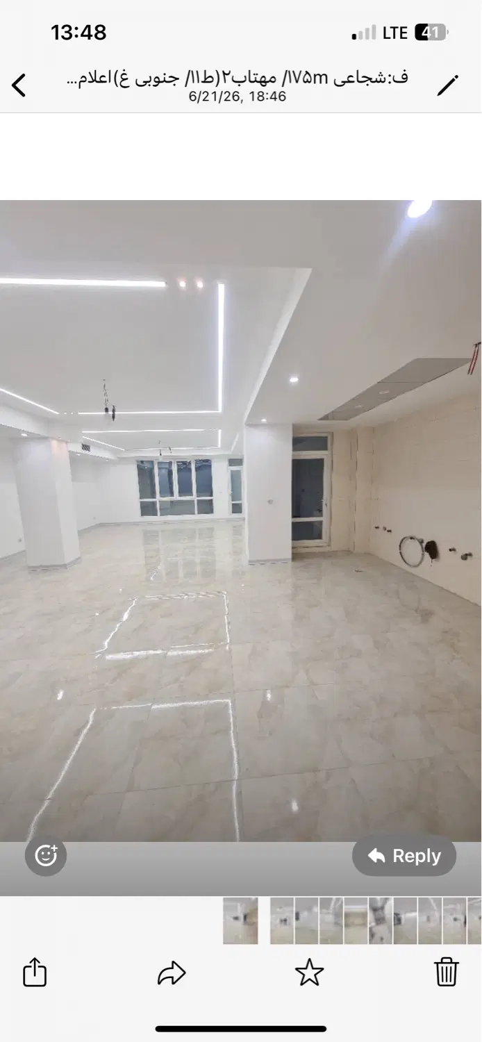 ۱۸۰m2آپارتمان_ ۳خواب_جنوبی_ویوباز