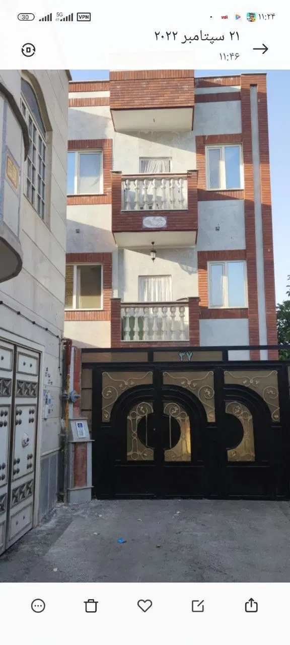 واحد ۷۰ متری شریعتی شمالی
