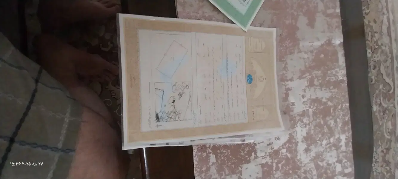 زمین چهاردیواری .از ۲۰۰ متر تا ۶۰۰۰ متر