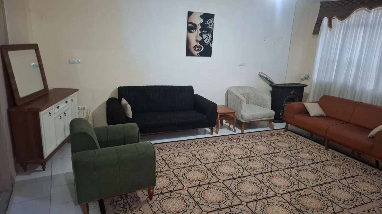 اجاره روزانه و ساعتی (دو خواب) صادقیه