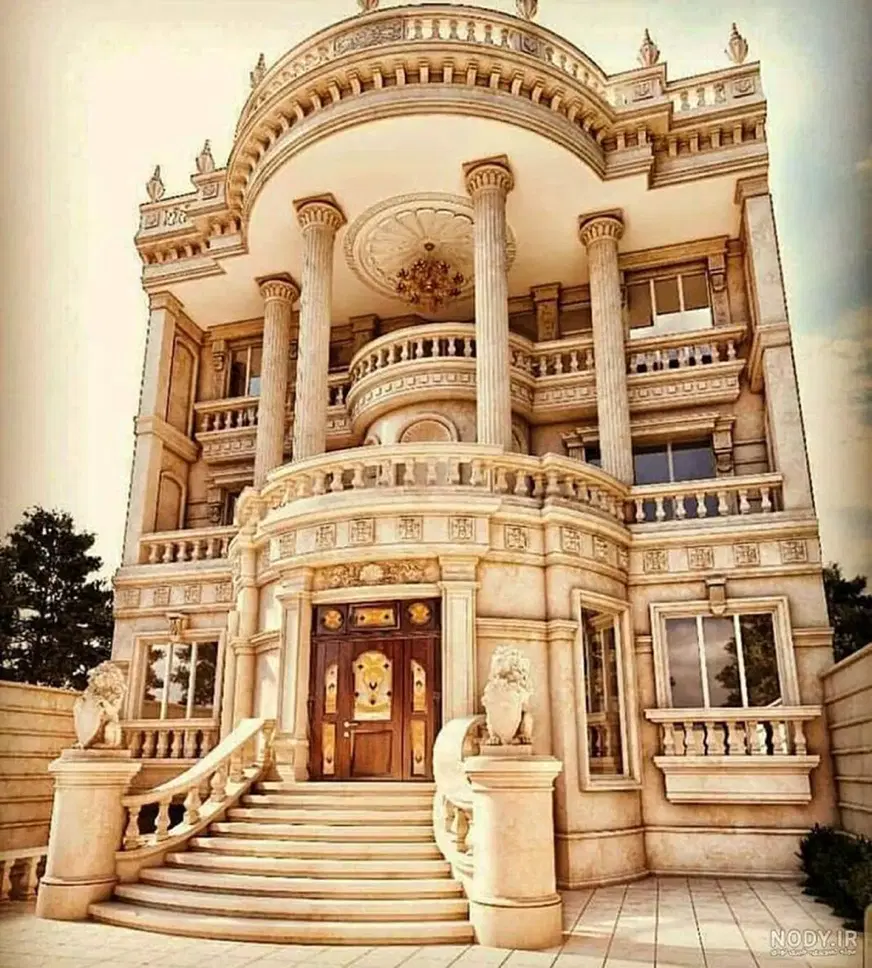 باغ ویلا_زندگی اشرافی