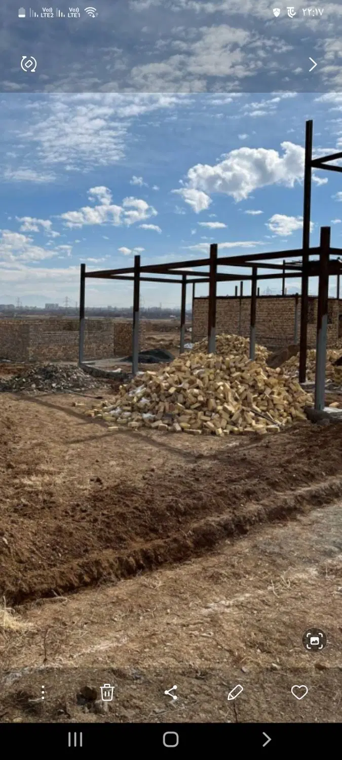 زمین مسکونی داخل طرح هادی واقع در مرزجران