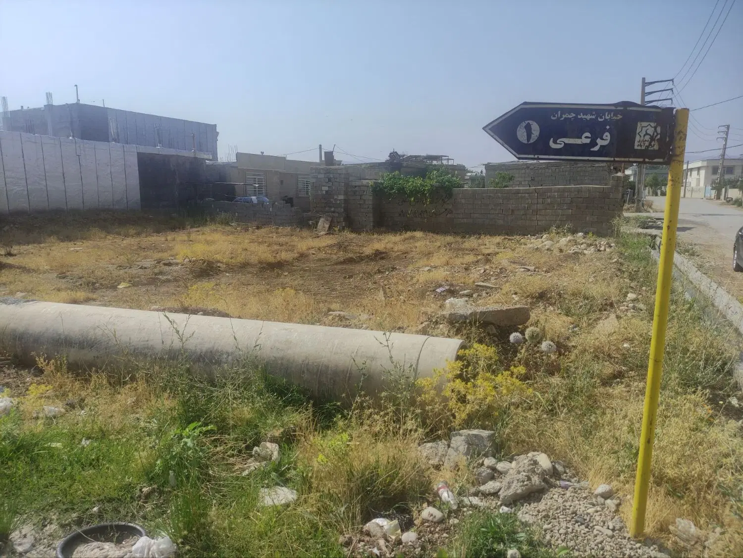 زمین کریم آباد چمران یک