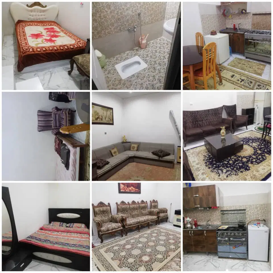 اجاره اپارتمان سوئیت مبله شبانه هفتگی ماهانه قیام