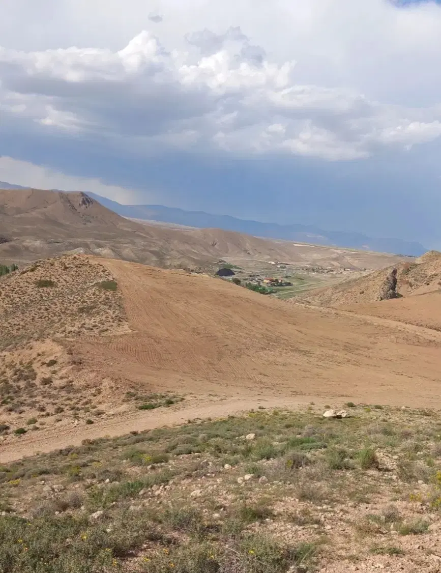 زمین در روستای سلمان پشت پروژه سیب لند