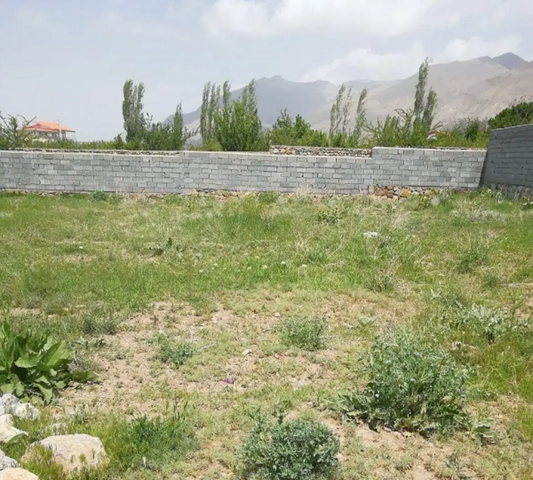 400 متر زمین روبروی منزل آب در روستای خواجه مسک