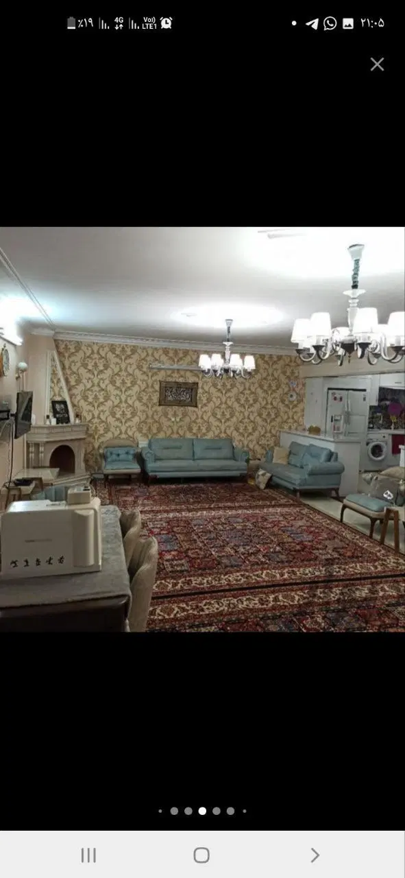 آپارتمان ۱۳۰ متری غرق نور