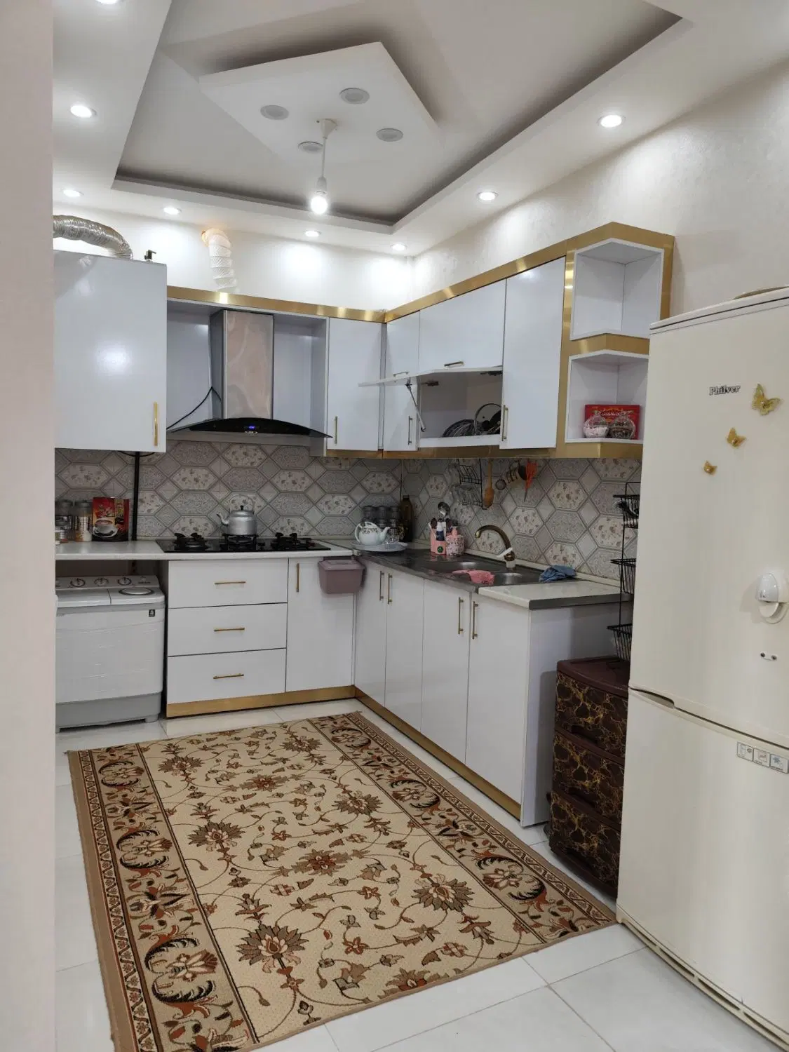 آپارتمان زیرفی حاشیه نهضت55مترشیک قاسم آباد