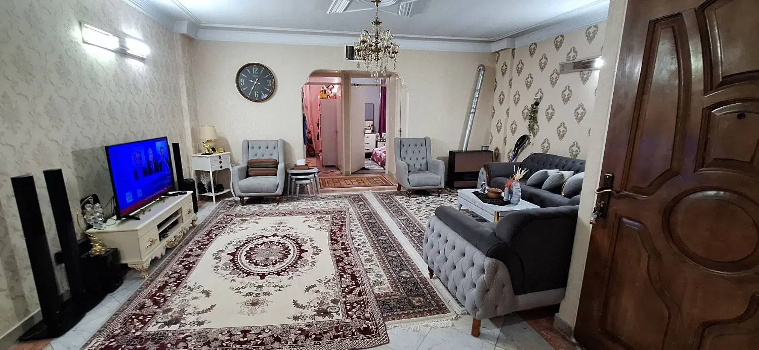 ۷۵متر_دو خواب_ نبرد بالای فرزانه_ نزدیک مترو