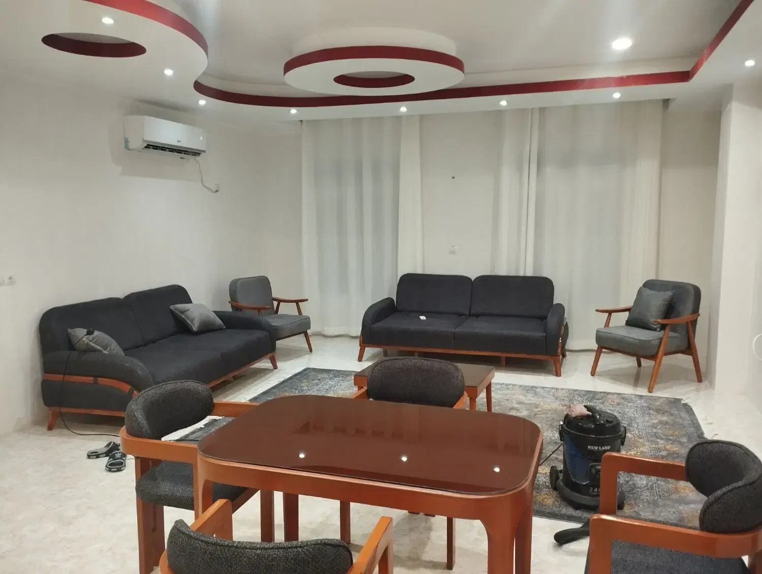 سوئیت آپارتمان مبله دو خوابه شبانه