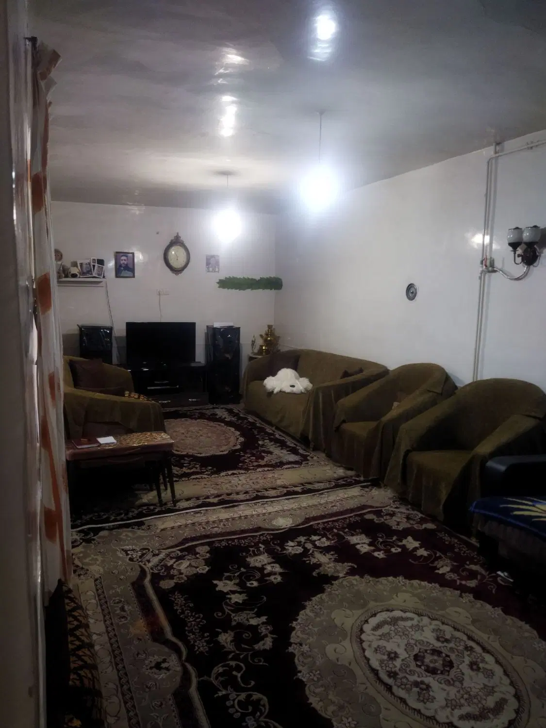 حیاط قدیم ساخت در سیلاب