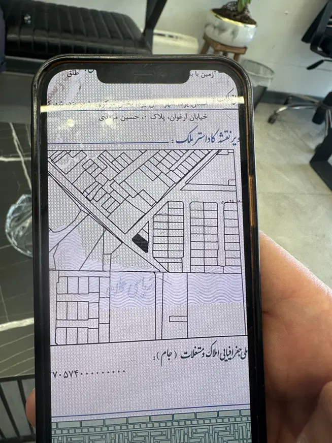 زمین طوبی فاز ۲ دو نبش روبه روی فضای سبز