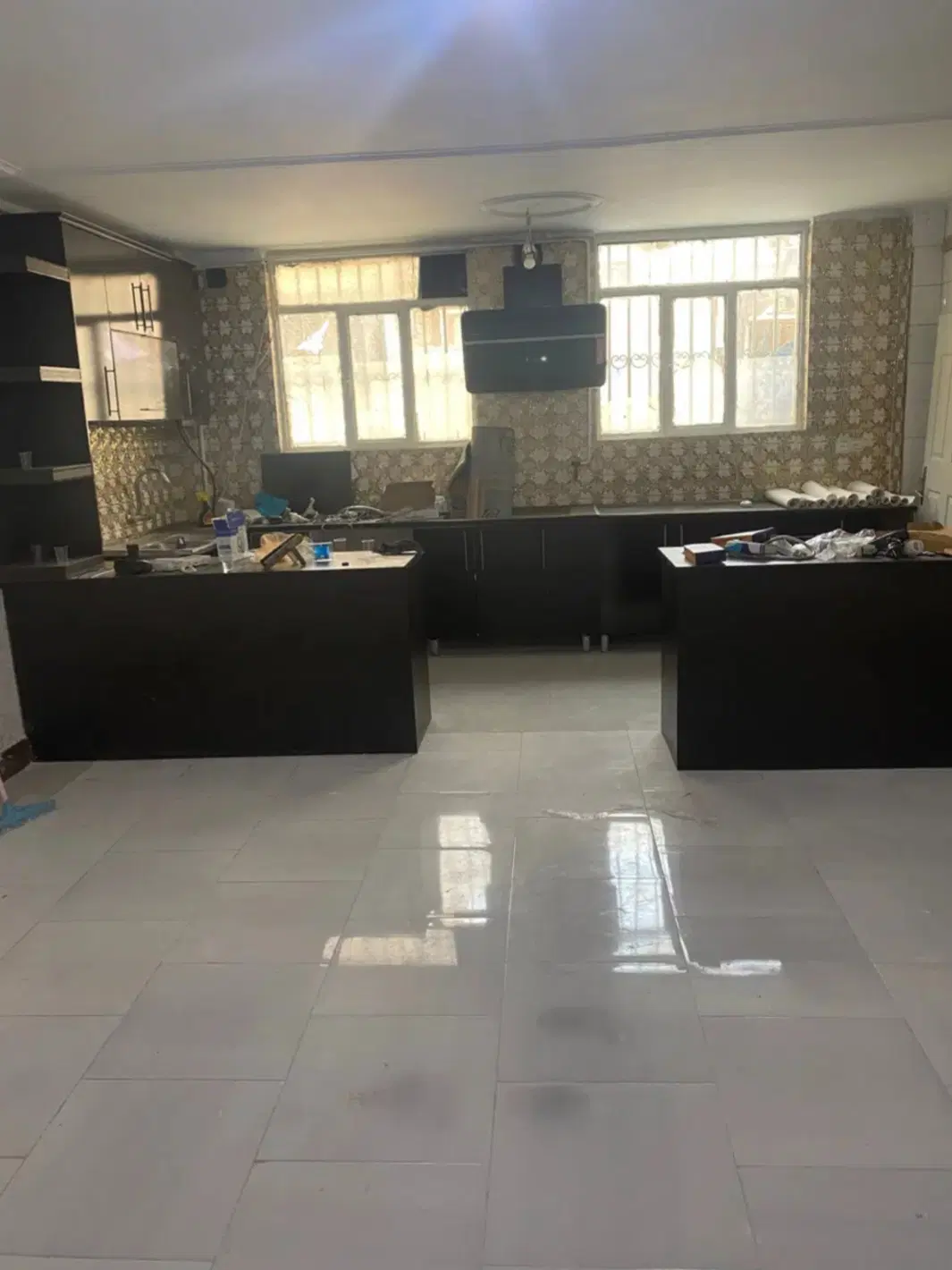 منزل ۸۵ متری همکف تمیز