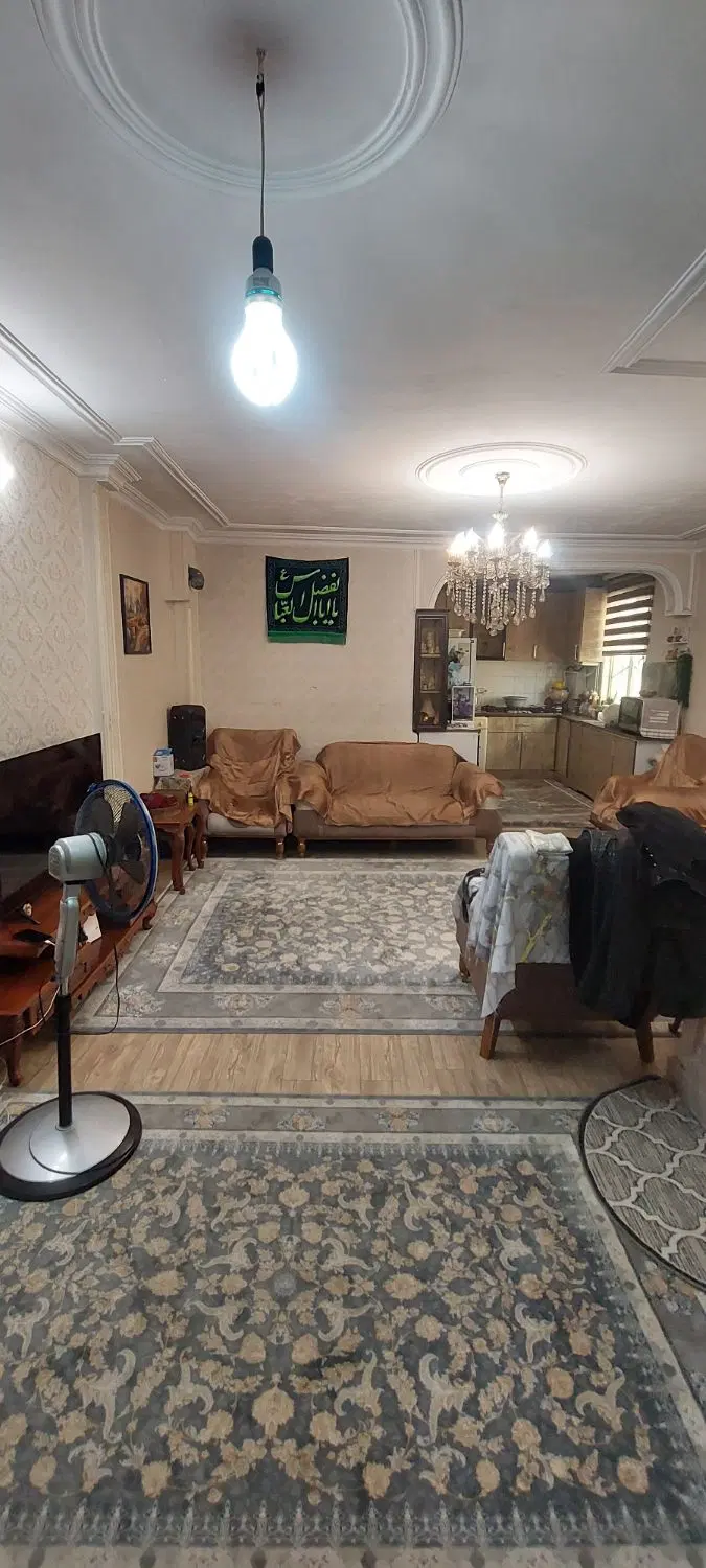آپارتمان ۵۸ متری غرق در نور _خوش نقشه