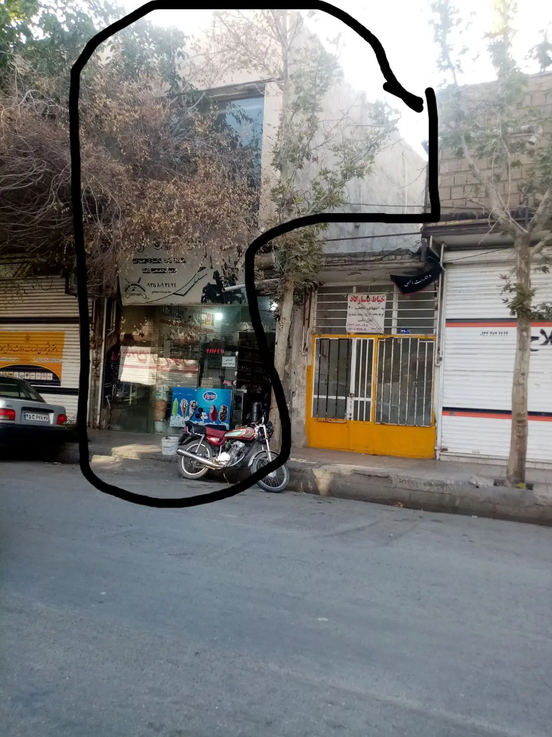 مغازه 40متری فروشی ملکی