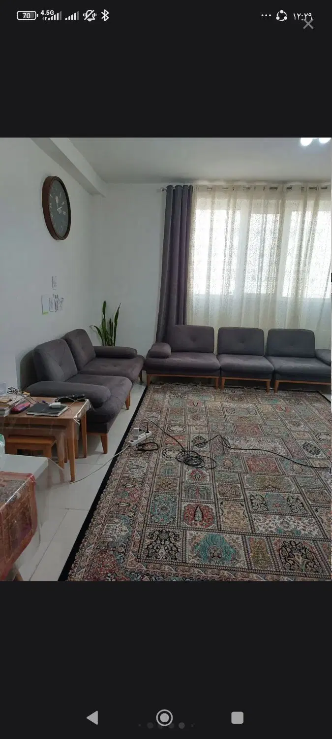 واحد پرند اجاره ۸۳ متری نگهبانی دار دو واحدی