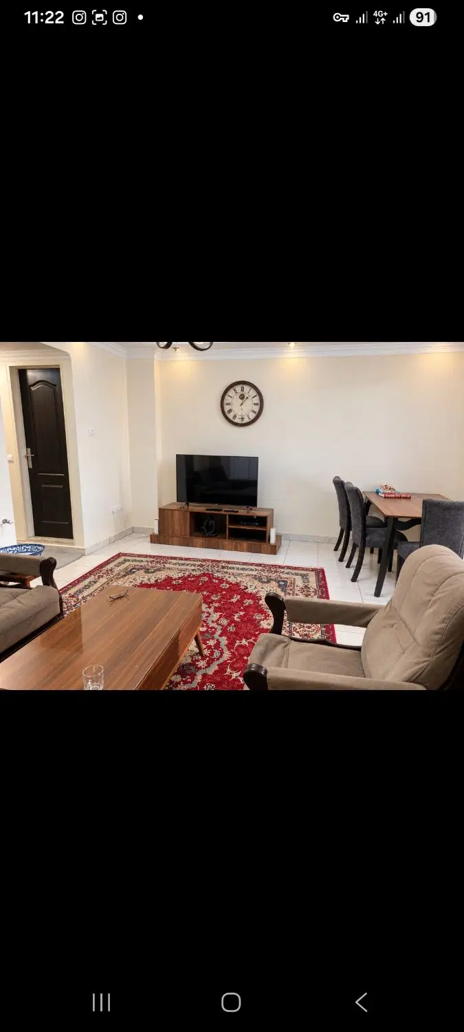 61 متر دو خوابه