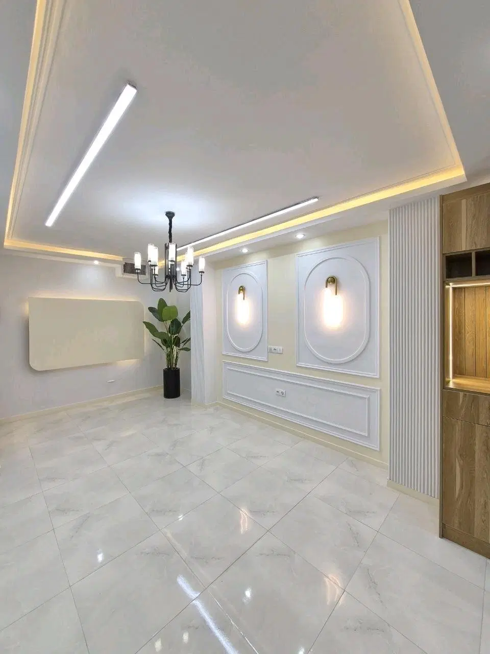 ۴۶متر_۱ خواب_طبقه ۱_پارکینگ سندی_دیزاین