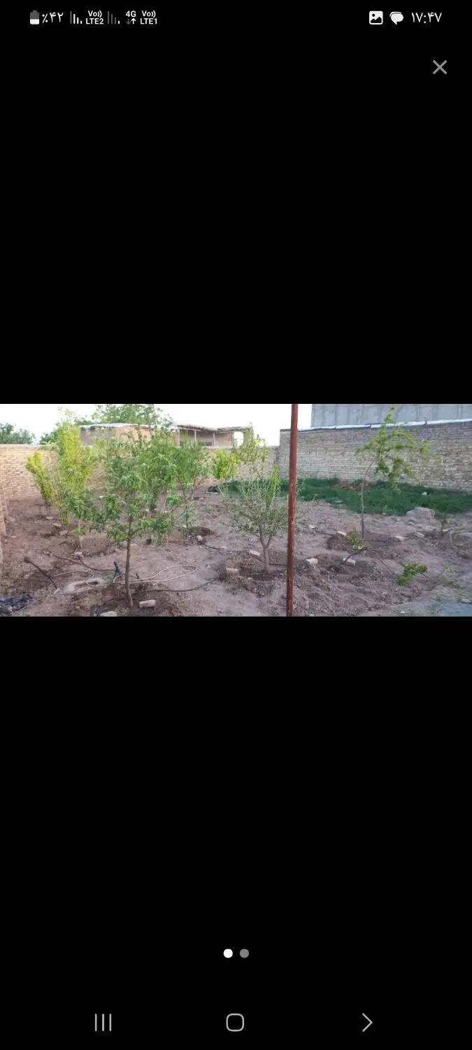 زمین مسکونی چهاردیواری