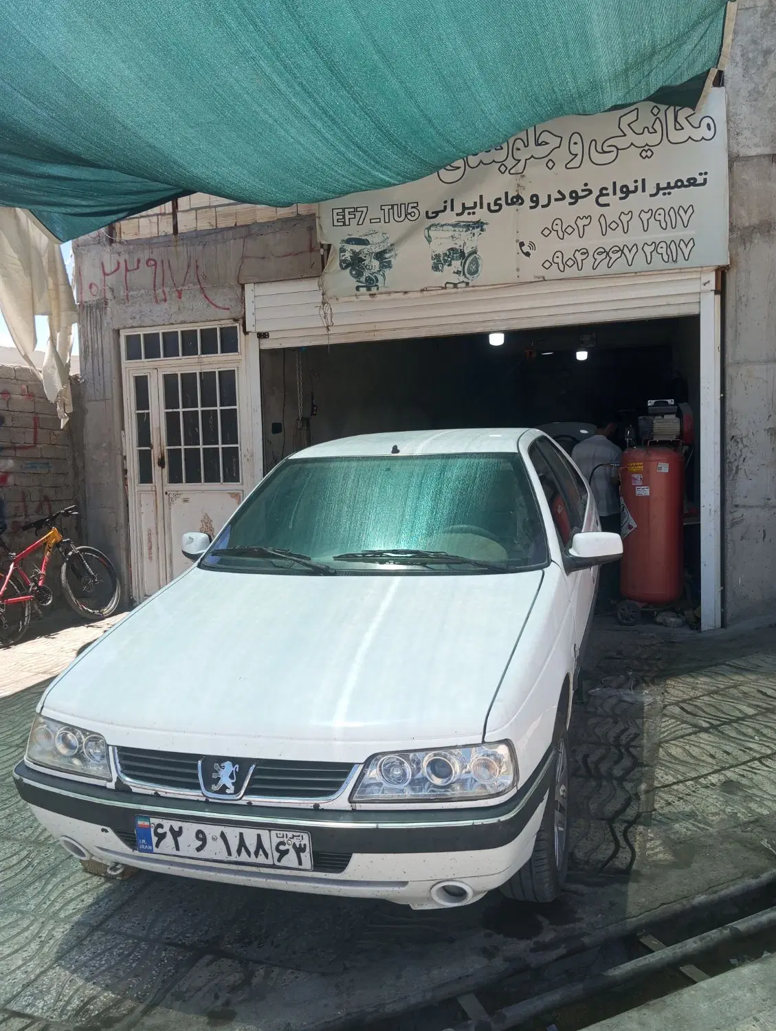 مغازه و اسکلت مسکونی کمربندی هلال احمر