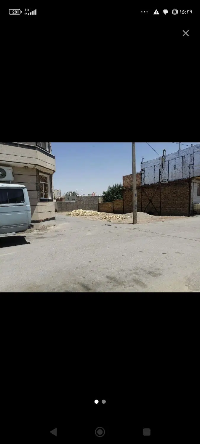 زمین .ورودی شهر نرجه