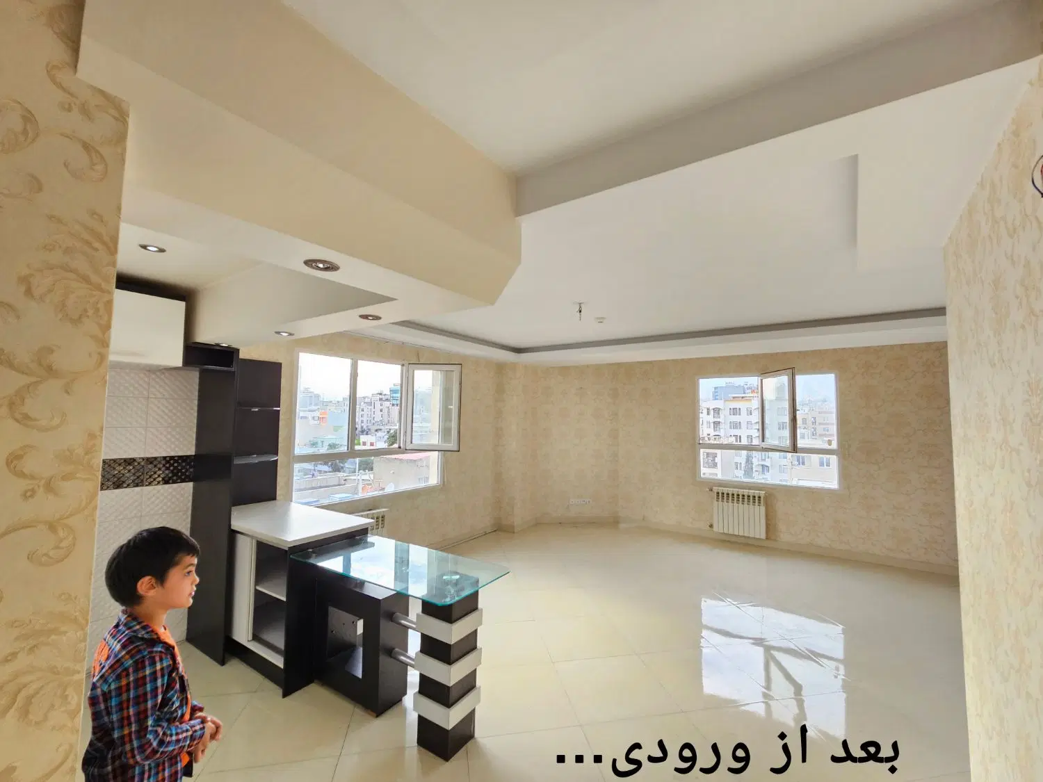 ۹۸ متر ، طبقه آخر، ویو ابدی شمال و غرب، ۲ پارکینگ