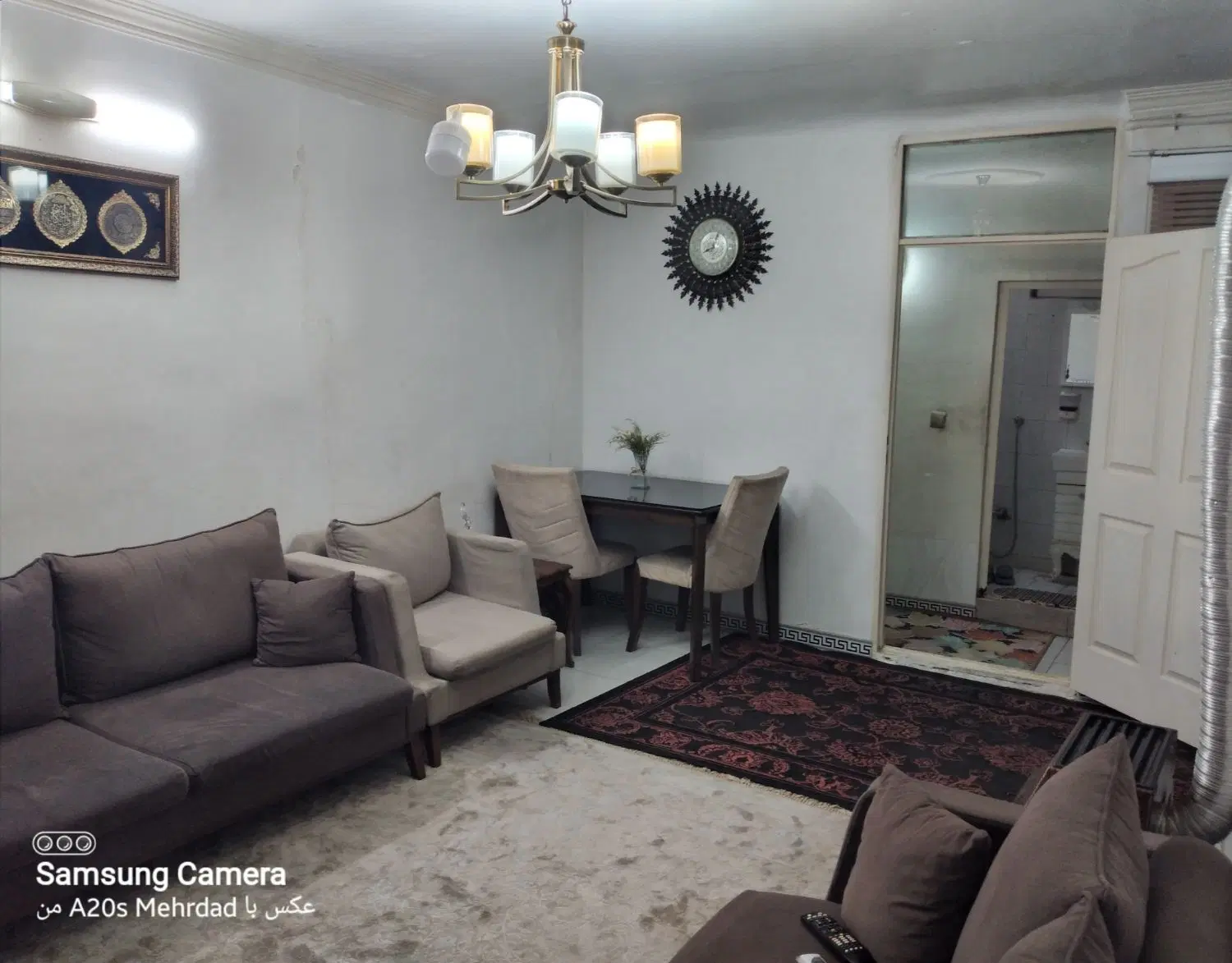 آپارتمان همکف کرسی بلند ۶۸ متر