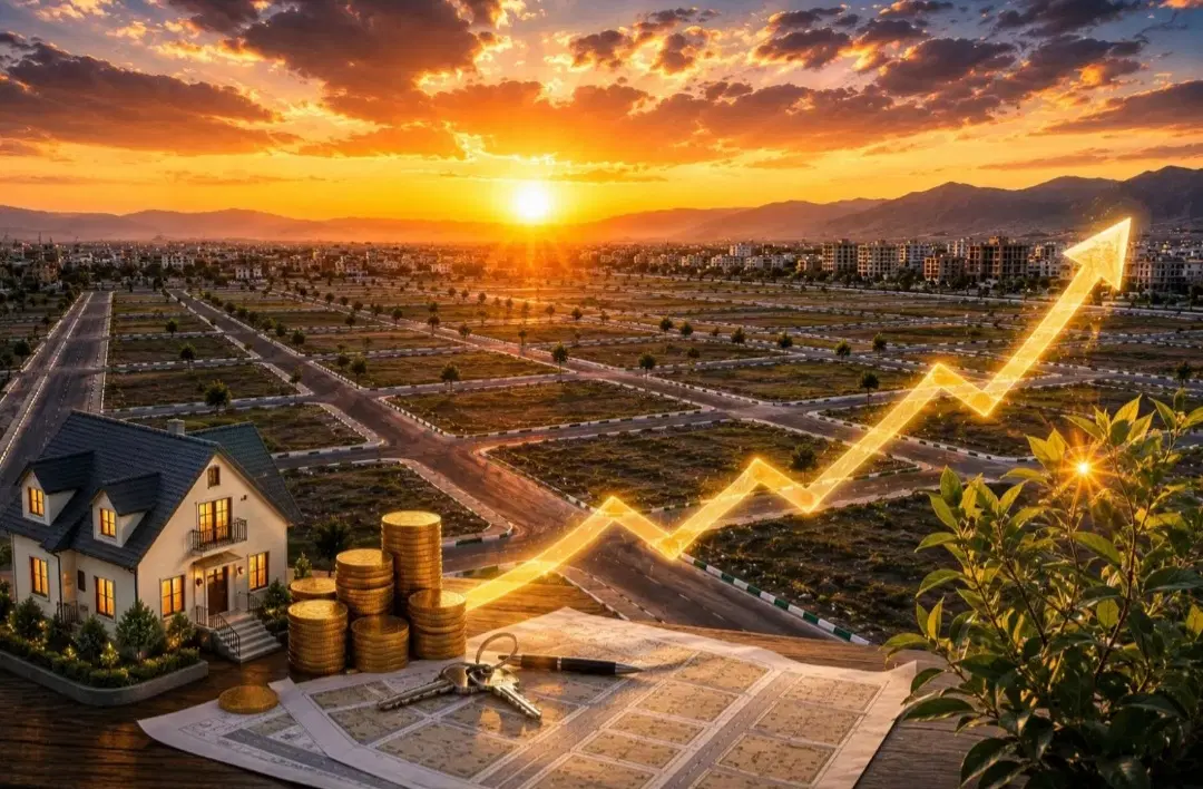 ۲۰۰مترزمین مسکونی تفکیکی،بهترین منطقه کوی راه حق