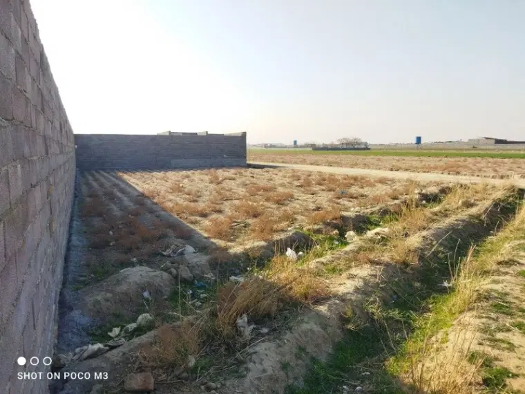 زمین باغی خام