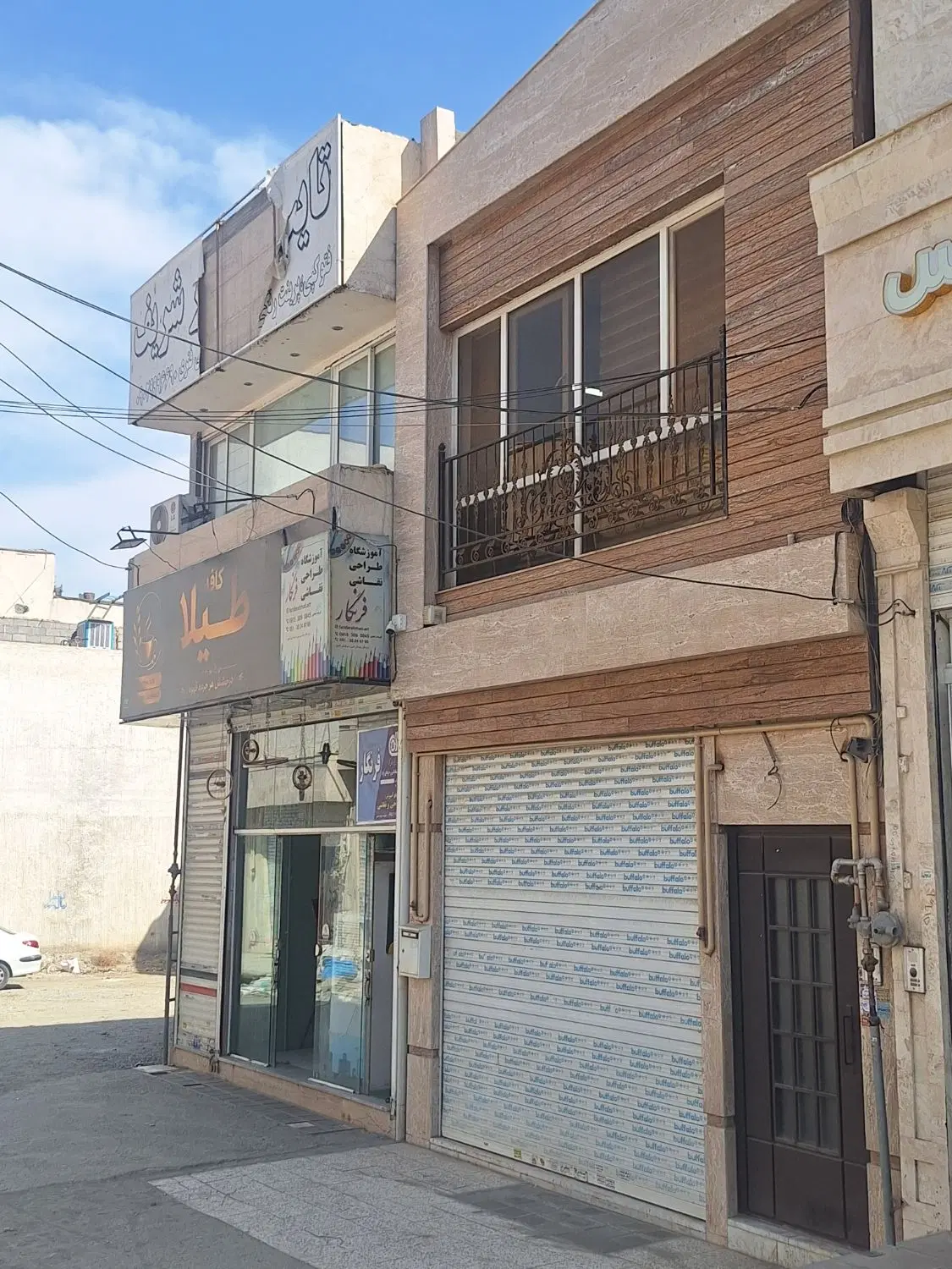 تجاری_۱۸۰متر در سه طبقه_ پشت حاشیه الهیه ۱