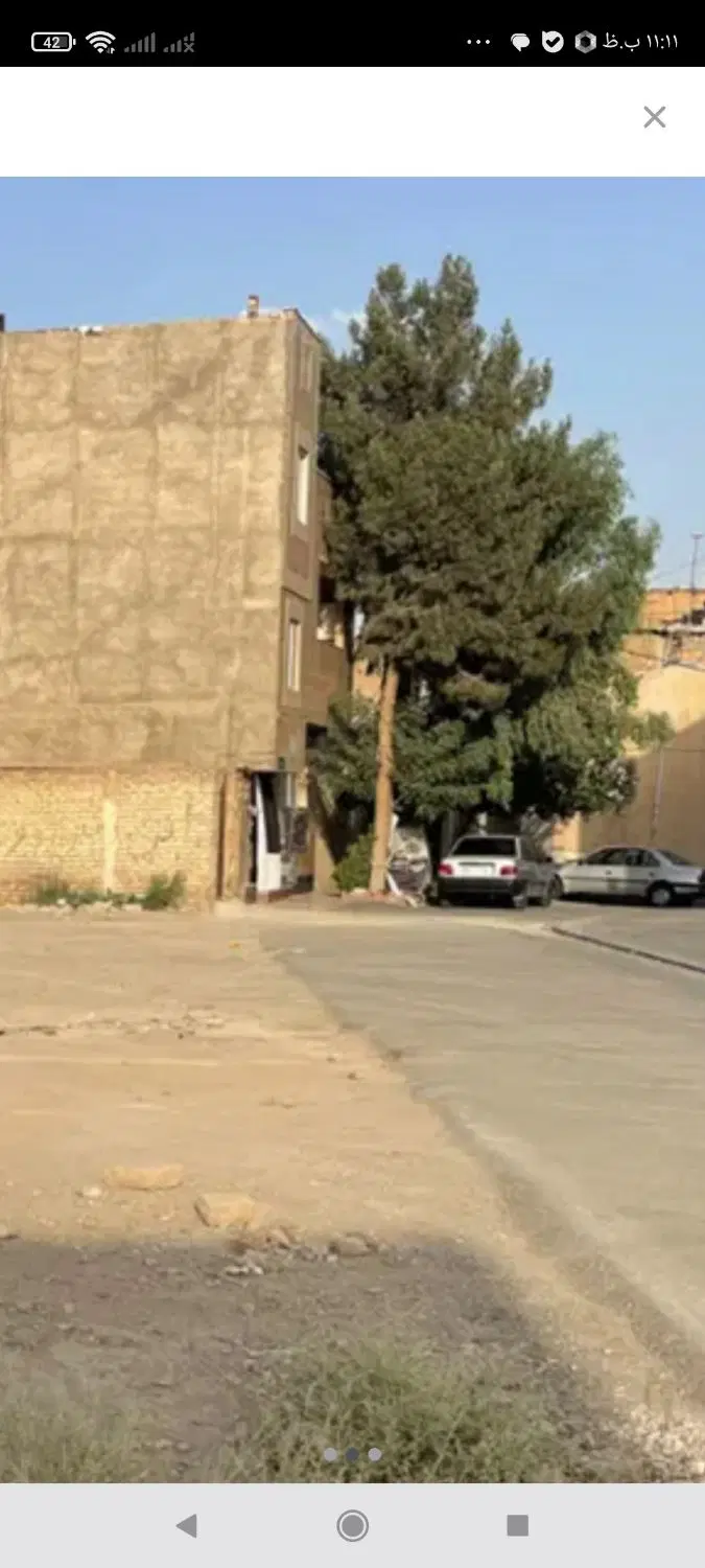 زمین داخل بافت  حاجی آباد قشلاق
