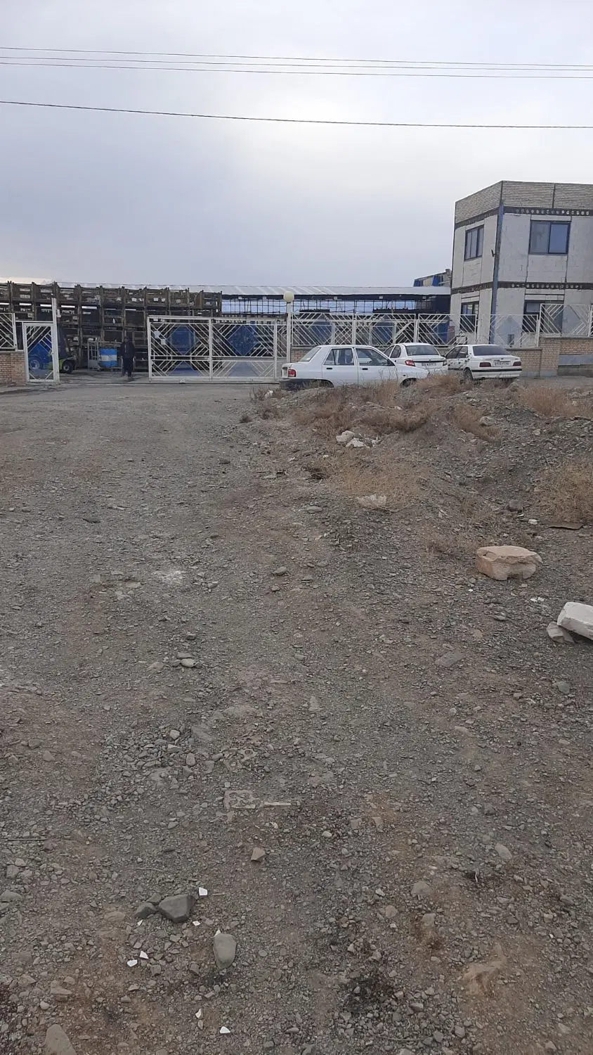 ۲۰۰۰ متر  زمین صنعتی اقساط یا تهاتر