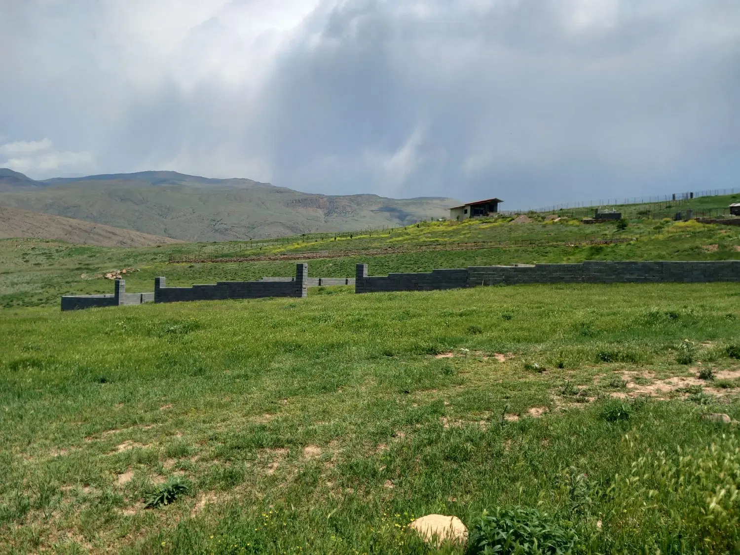 فروش زمین در منطقه کجور روستای لاشک با جواز ساخت