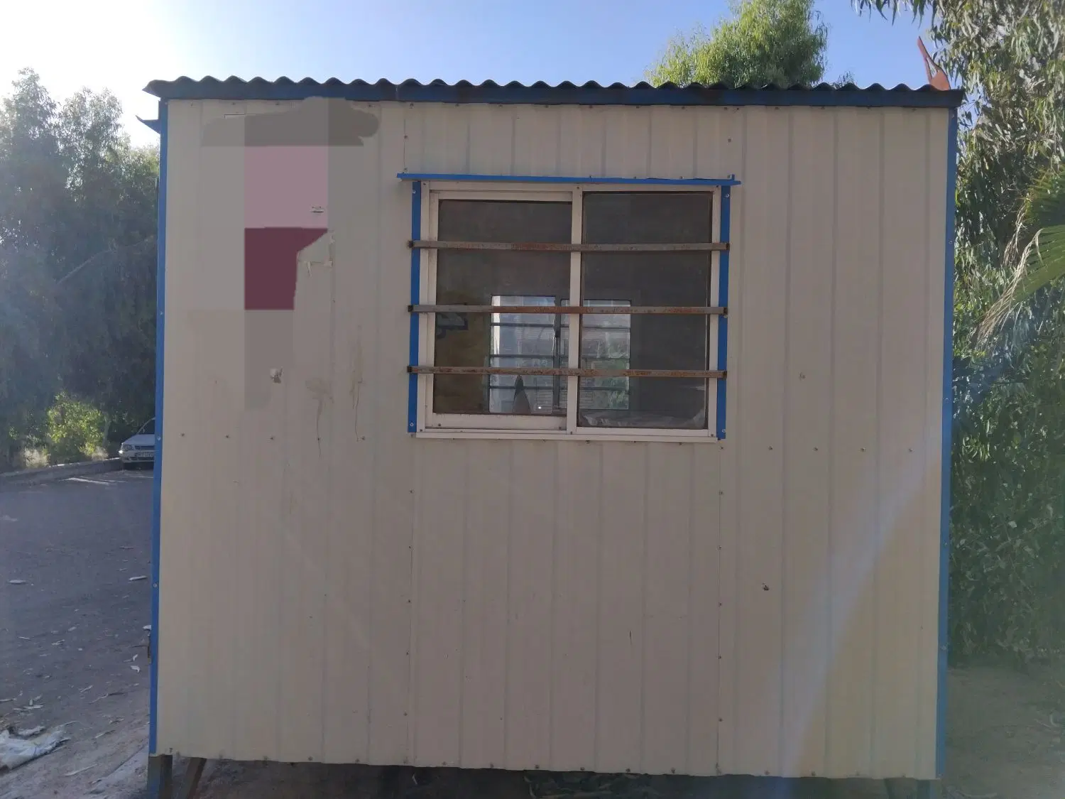 کانکس ۶ متری برای بوفه یا نگهبانی