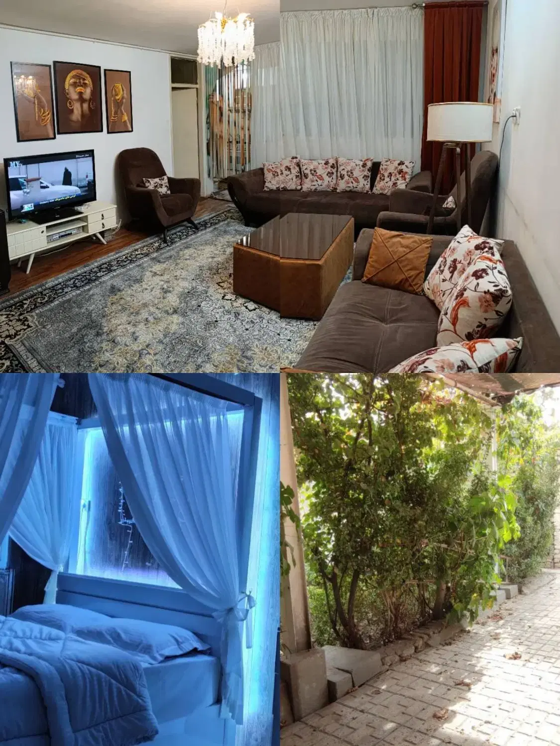 اجاره آپارتمان شیک و تمیز (اقبال)