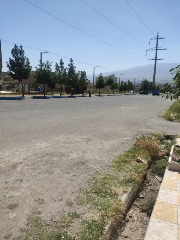 زمین مسکونی بنفشه