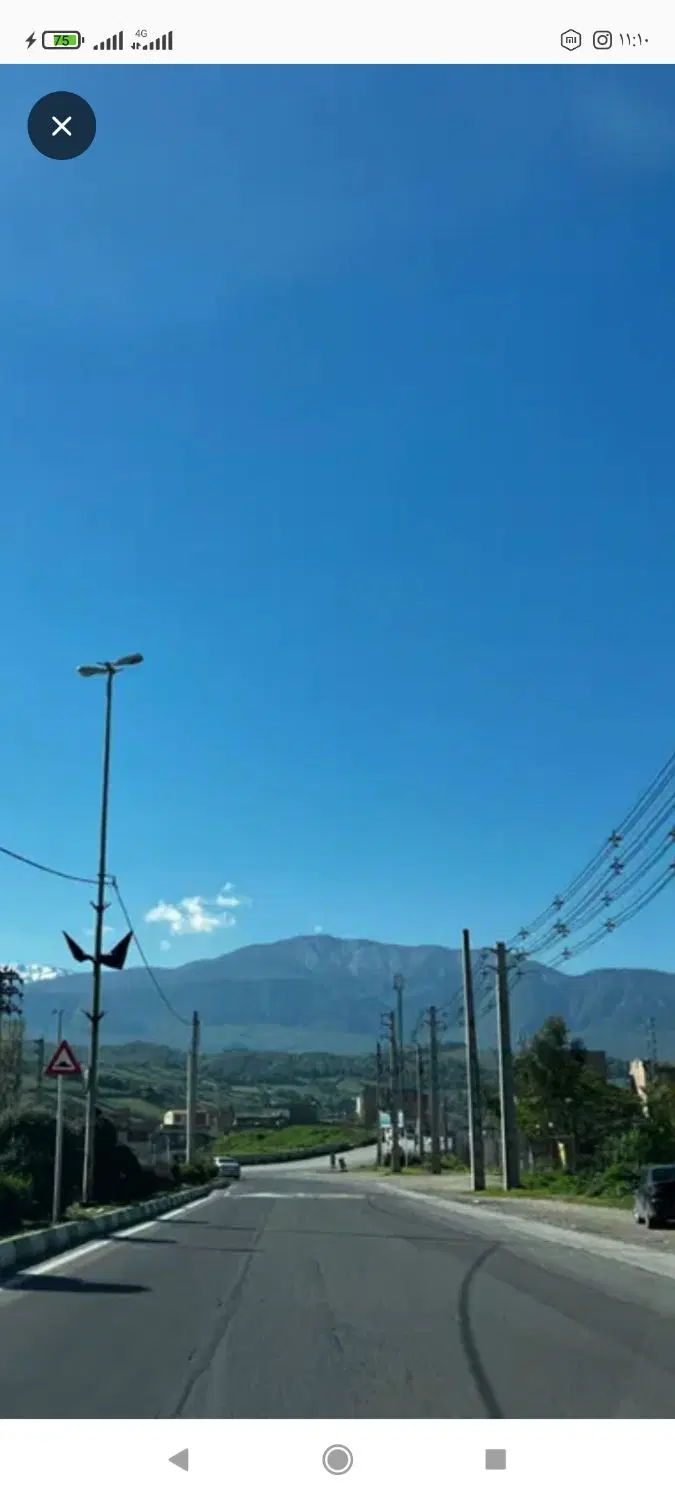یه قطعه زمین  در کوچه گلبرگ خیابان صیاد
