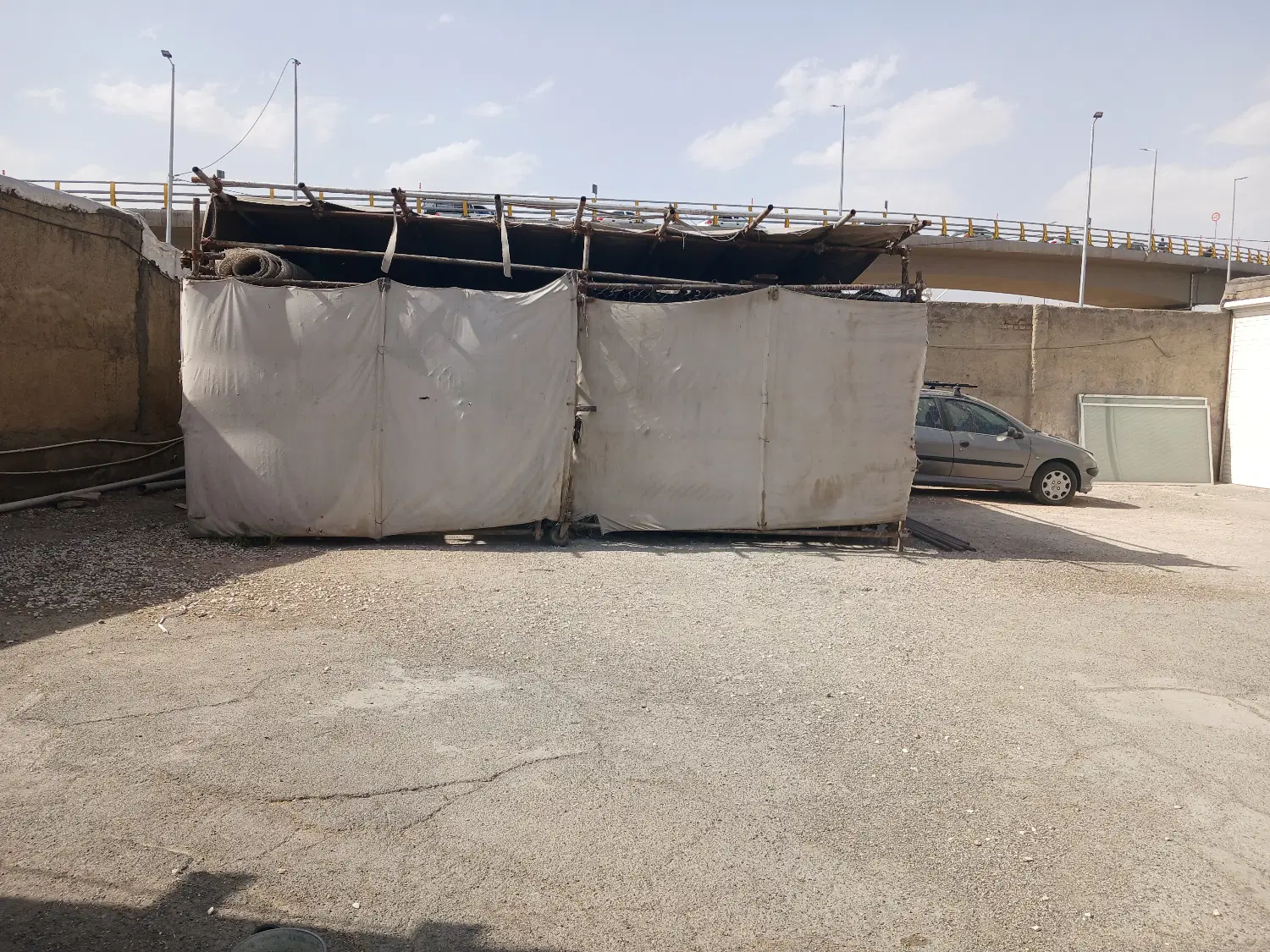 اجاره محوطه داخل گاراژ