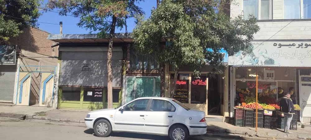 یک خانه و دو مغازه تجاری