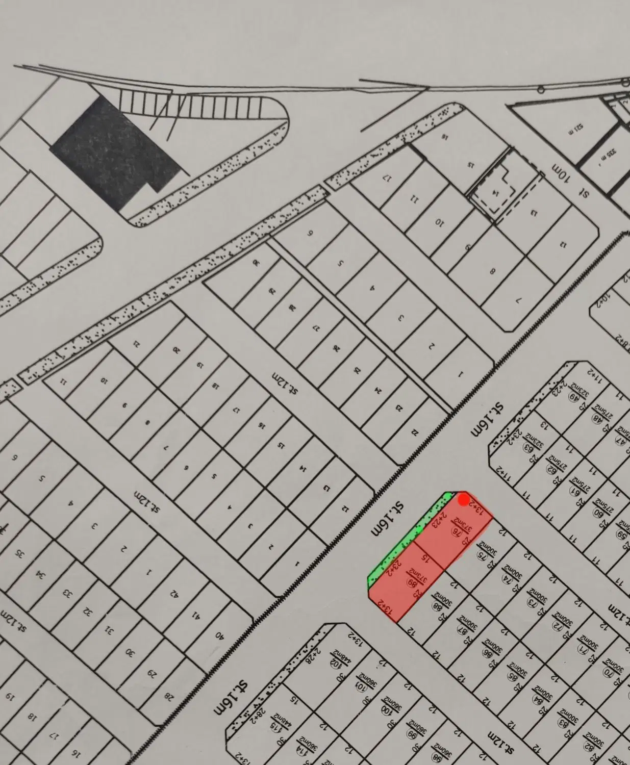 فروش زمین 375 متری دوبر خیابان افشار
