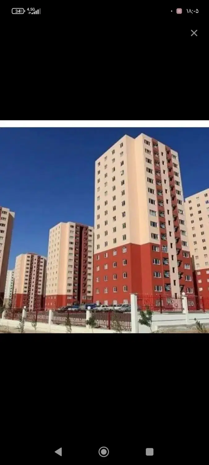اپارتمان کوی زیتون ۹۸ متری دو خواب