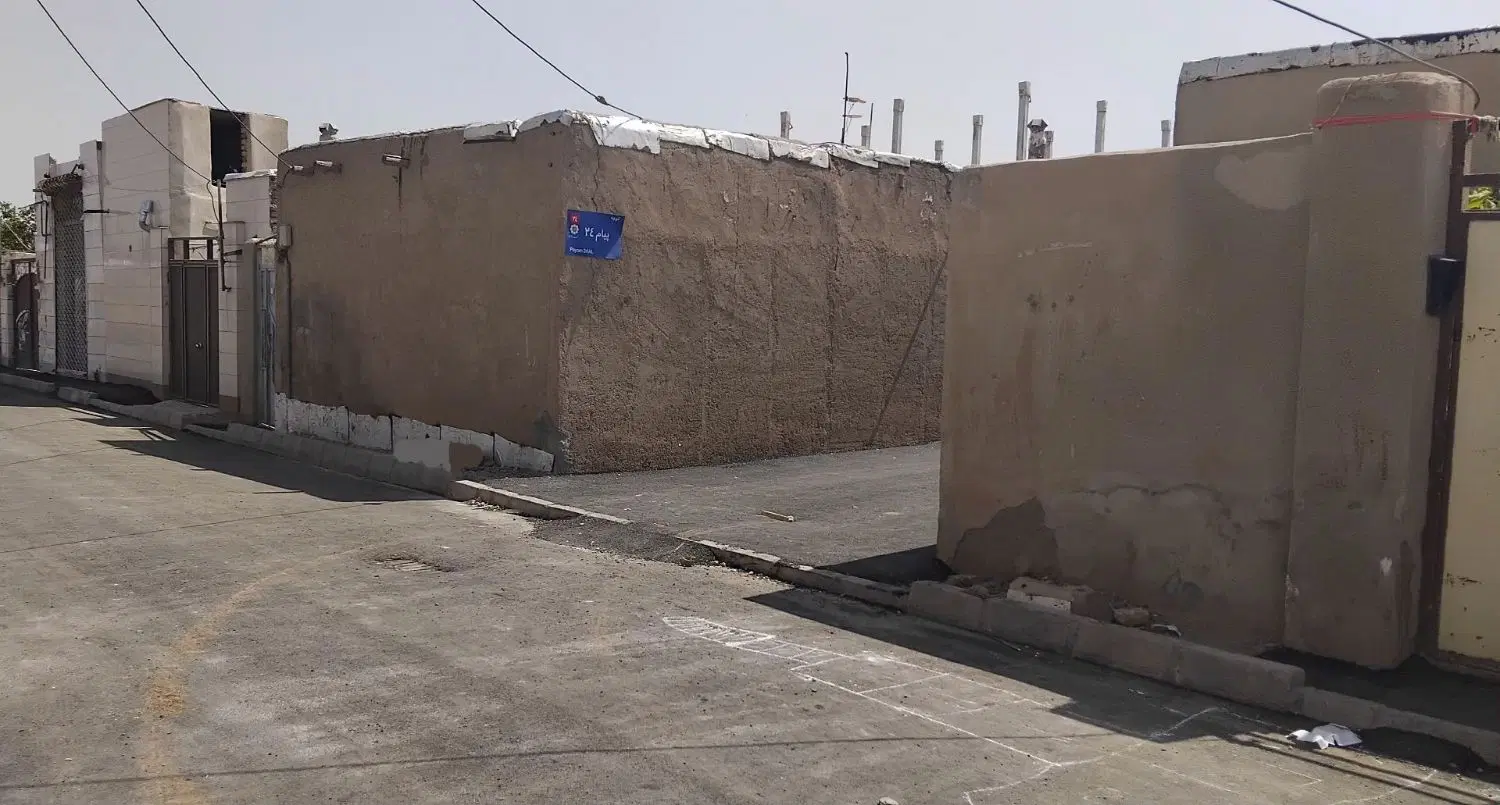 زمین مسکونی ۱۲۱متری