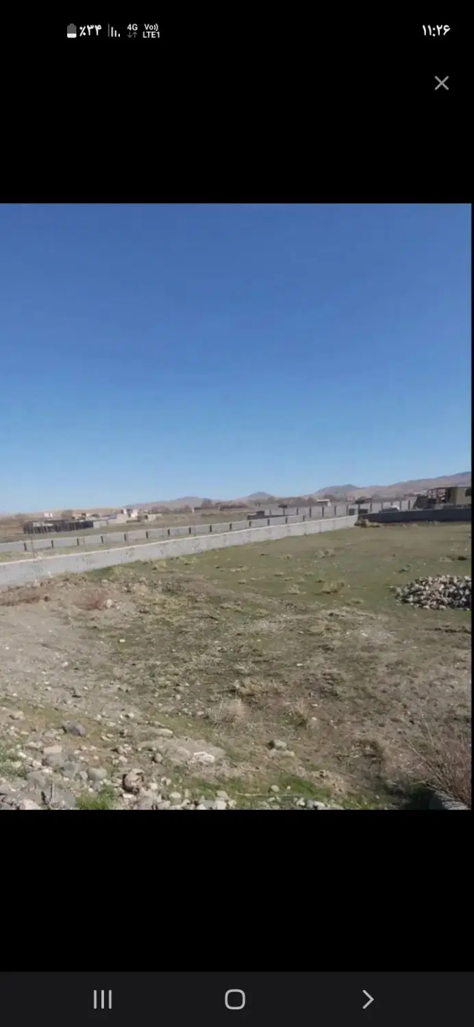 زمین باغی مناسب احداث باغ