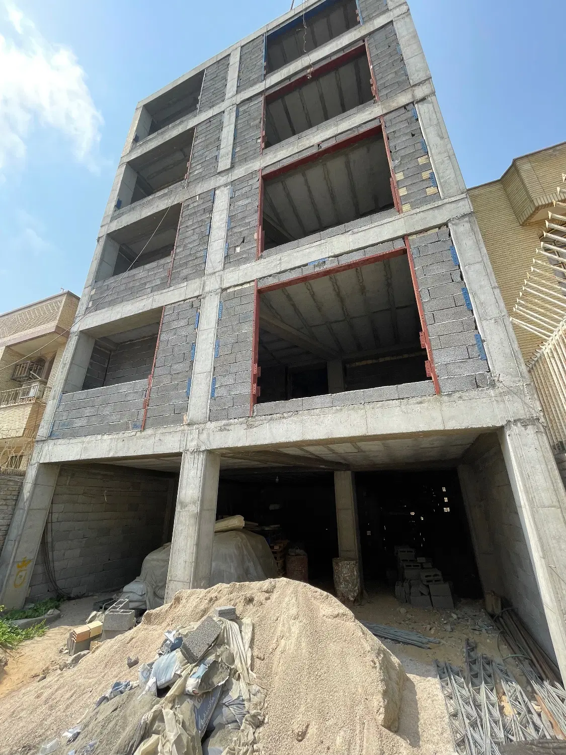 فروش ۴ واحدی اسکلت یکجا