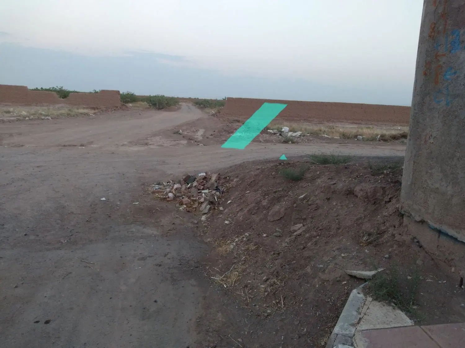زمین مسکونی  تاج آباد کهنه