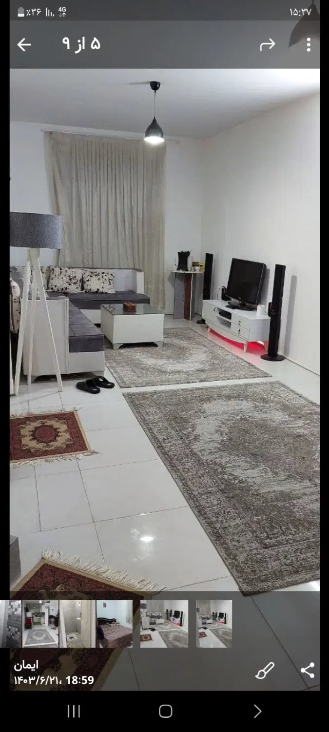 آپارتمان ۴۸متر یک خوابه